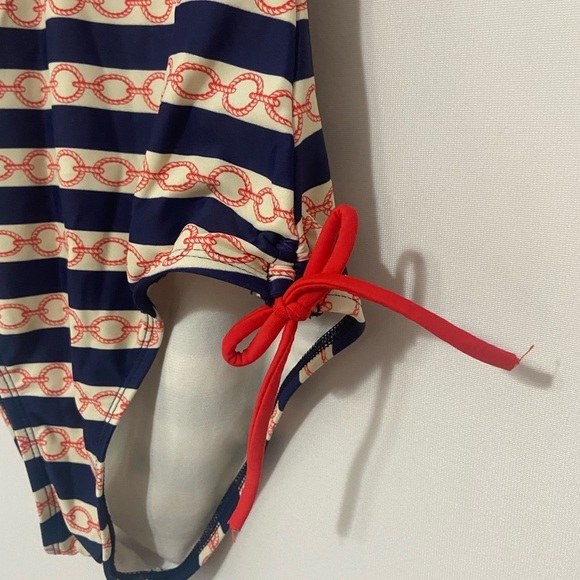 VM sailor pinup nautical one piece swimsuit - Picture 5 of 7